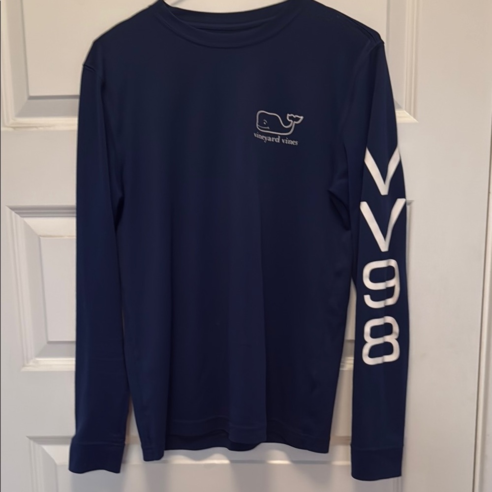 Vineyard Vines Men’s Navy Long Sleeve Shirt